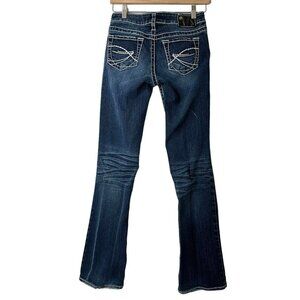 Silver Jeans Aiko Bootcut Womens Size 27x31 Denim Blue Jeans Stretch